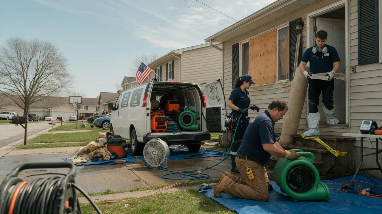 Water Damage Restoration in Prosper, TX near me